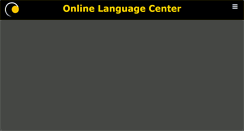 Desktop Screenshot of onlinelanguagecenter.com