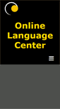 Mobile Screenshot of onlinelanguagecenter.com